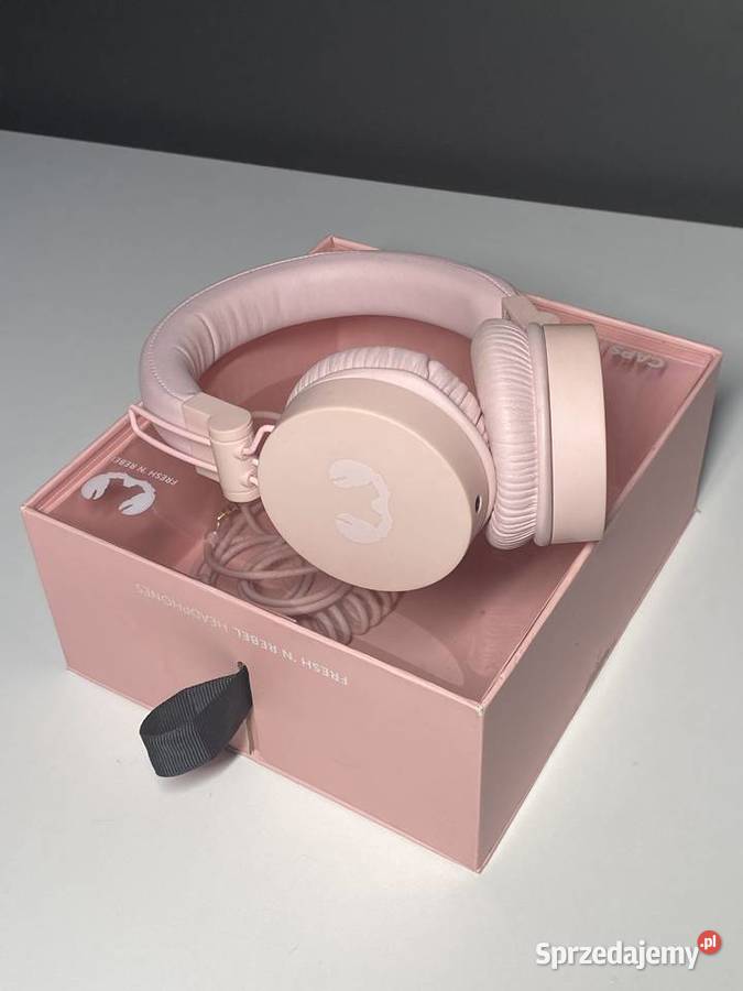 Różowe Słuchawki Przewodowe Freshn Rebel Zielona Góra