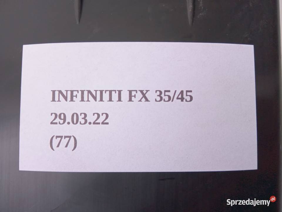 FILTR WĘGLOWY INFINITI FX35 FX45 MURANO Z50 Nowy Tomyśl