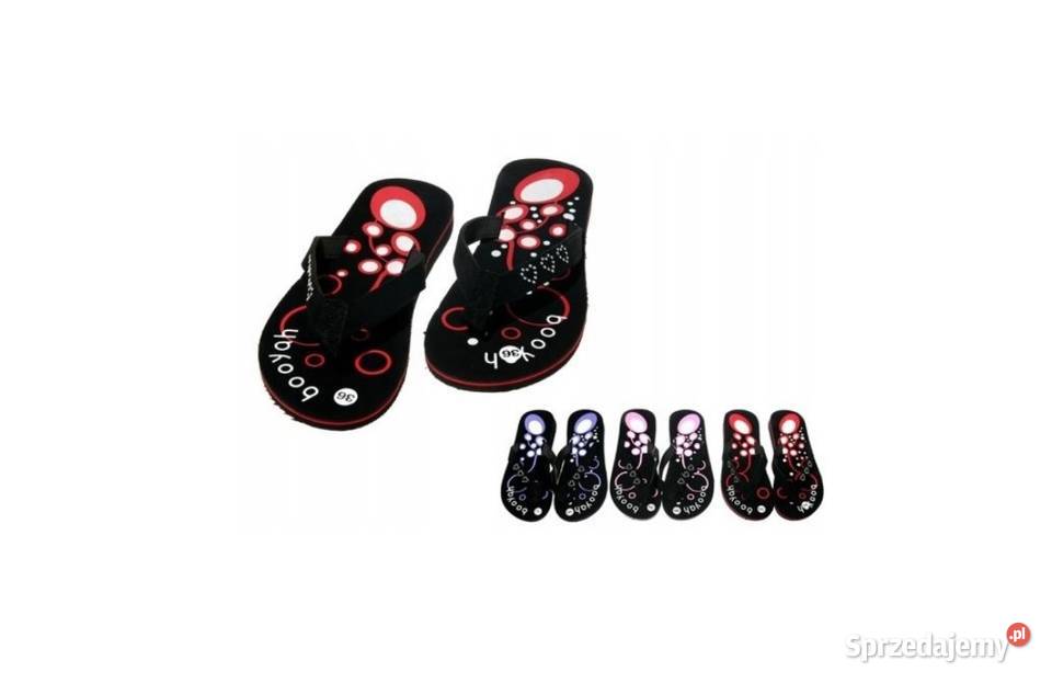 Klapki japonki cyrkonie rozmiar 36 stopa 23 Szczerbice