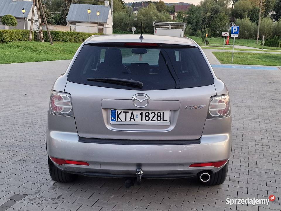 Mazda CX7 Niski Przebieg 4X4 Hak Klimatronic tempomat małopolskie Ryglice