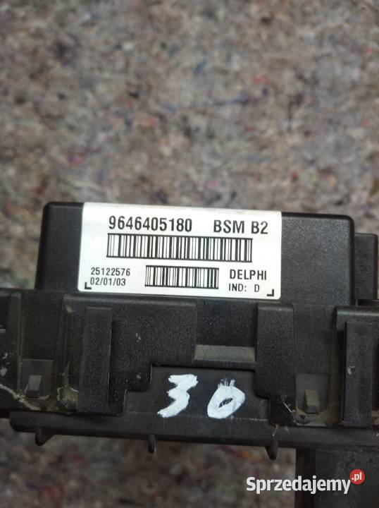 Peugeot Citroen moduł BSM B2 układ elektryczny silnika Swarzędz sprzedam