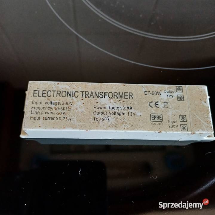 Transformator elektryczny ET60W Sieradz