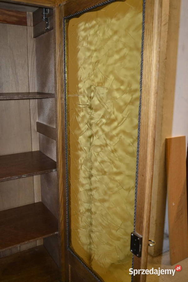biblioteka witryna 3 drzwiowa dąb Będzin sprzedam