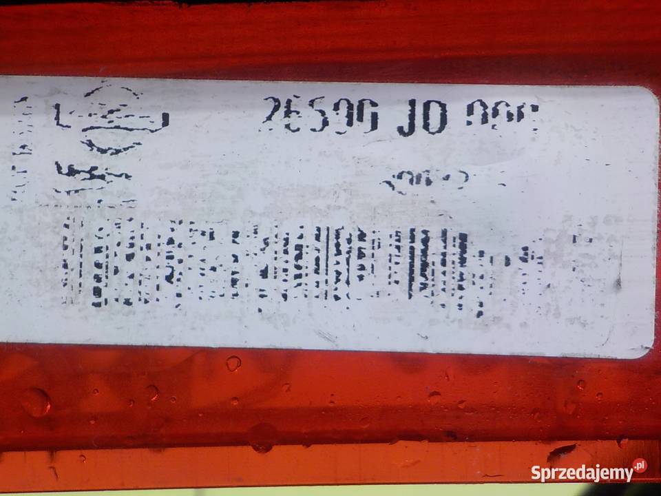 NISSAN QASHQAI J10 I 15 DCI 07r 5D lampa swiatlo mazowieckie Suków