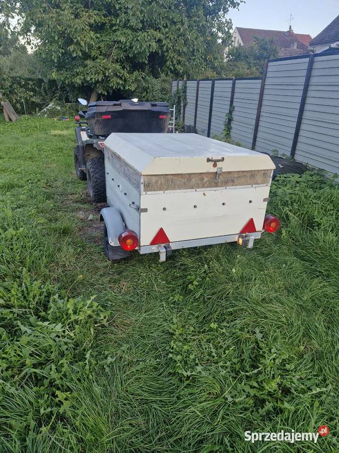 Przyczepa lekka do quada Burtowe i plandeki Sławno