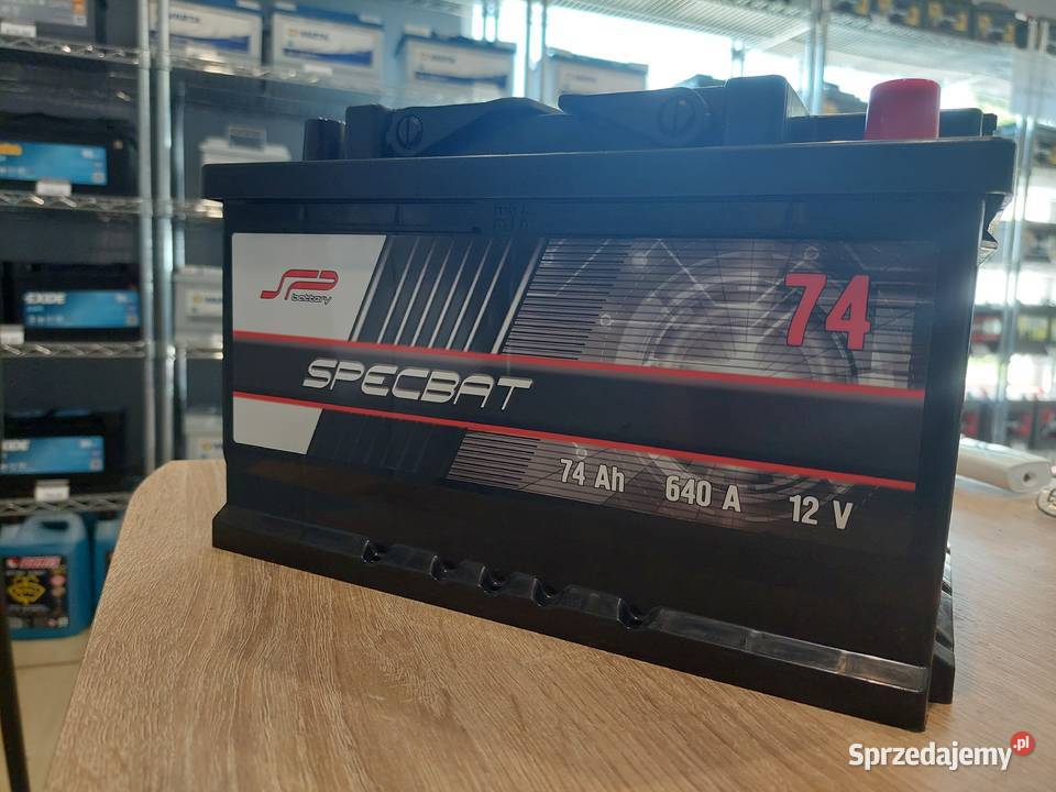 Akumulator Specbat 12v 74Ah640A GDYNIA Części Szemud