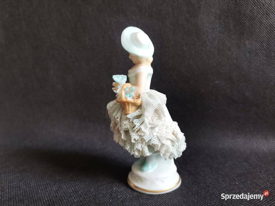 Stara przedwojenna figurka porcelanowa Katowice