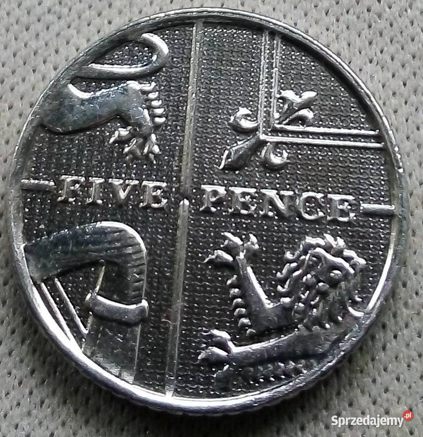 WIELKA BRYTANIAFIVE PENCE2012 r 2