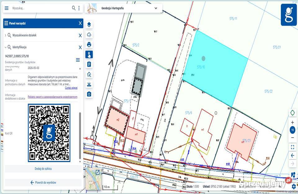 Działka budowlana 916m2 Złota Huta Mazowszańska 36m