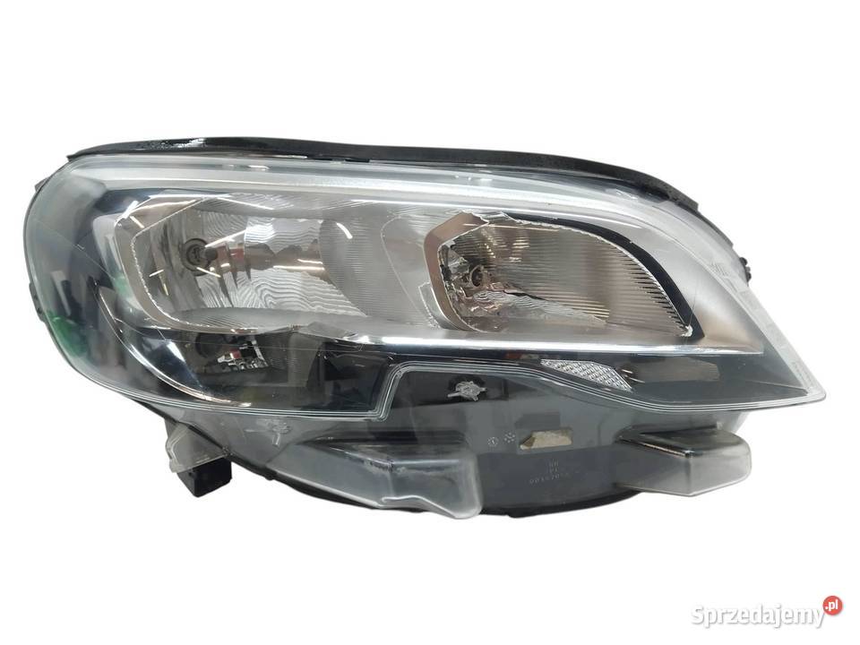 LAMPA PRZÓD PRAWA EUROPA 9808572580 Peugeot Motoryzacja