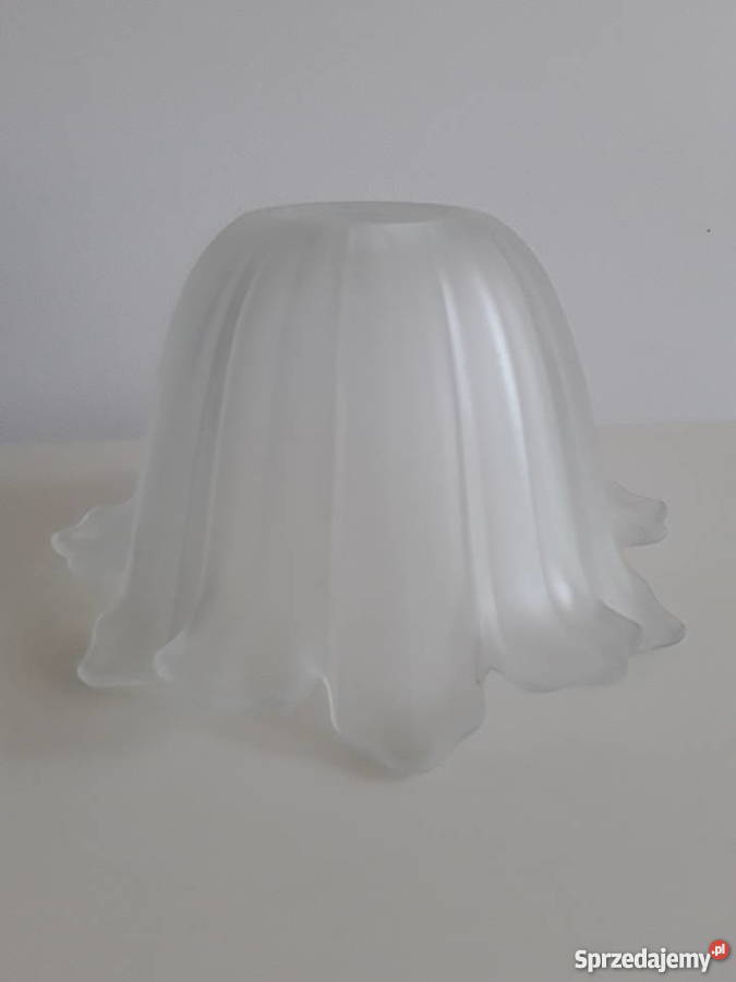 Klosz do kinkietużyrandola matowe szkło biały Warszawa