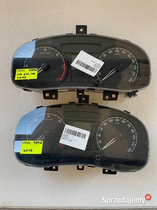 Licznik ZEGARY VDO SKODA FABIA II ROOMSTER