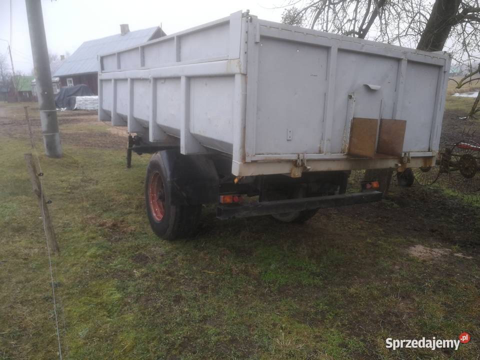 Przyczepa skorupowa wywrotka podlaskie Lipsk