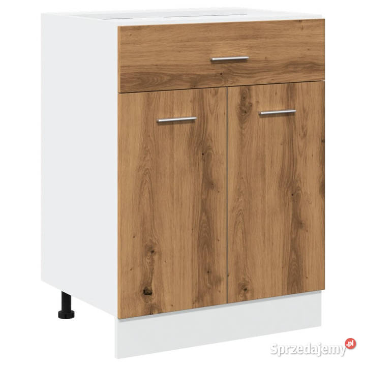 Szafka z szufladą dąb artisan 60x46x815 WM856090 Warszawa