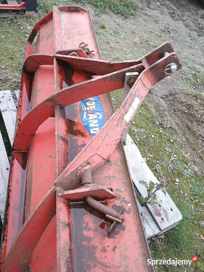 Rownarka drogi ziemi na tylny przedni tuz