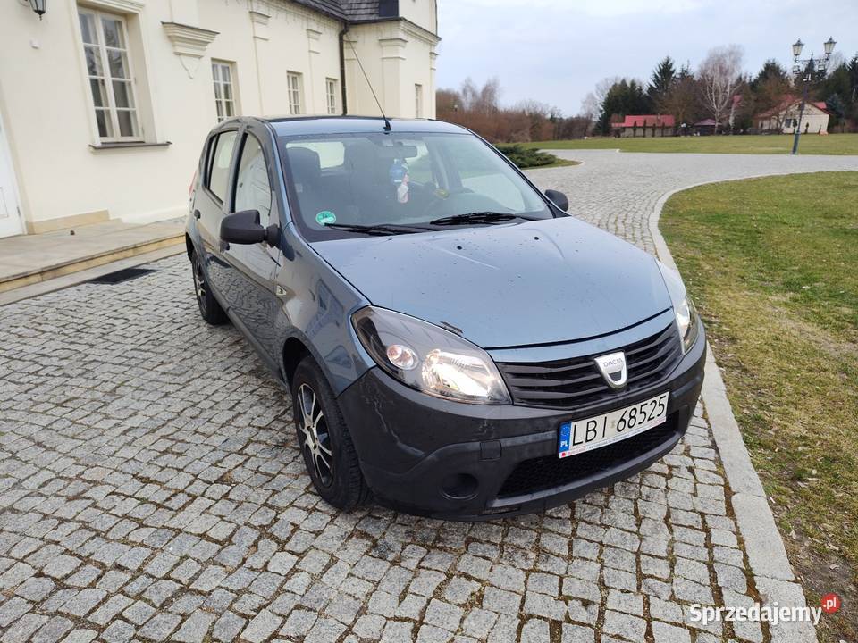 Zderzak Dacia Sandero I 200820012 czarny Okopy