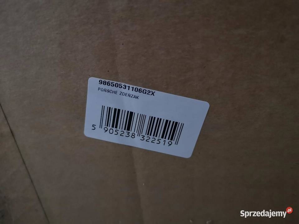 ZDERZAK PRZEDNI PORSCHE BOXSTER 20032005 lubelskie sprzedam
