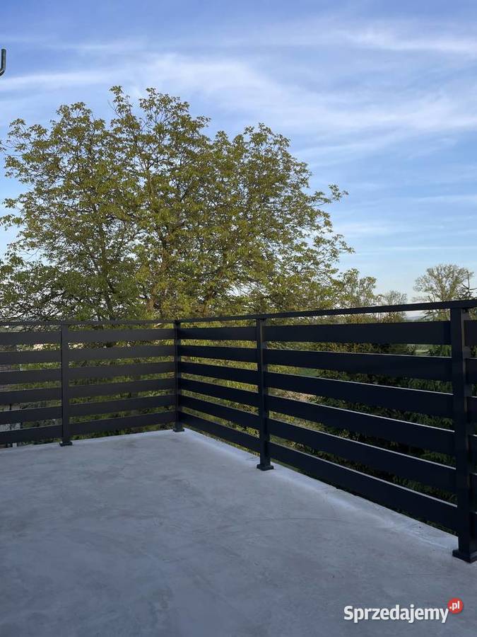 Balustrada Balkonowa Aluminium