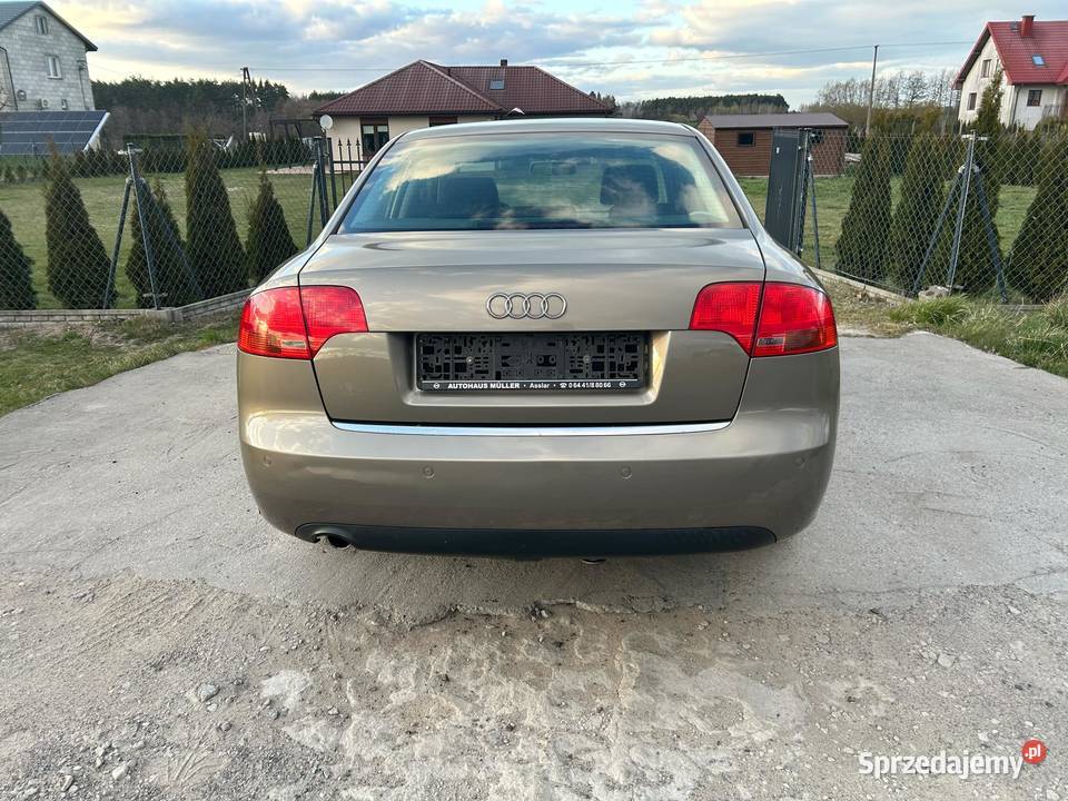 Audi A4 b7 20i 131 z Niemiec mazowieckie Brudzeń Duży