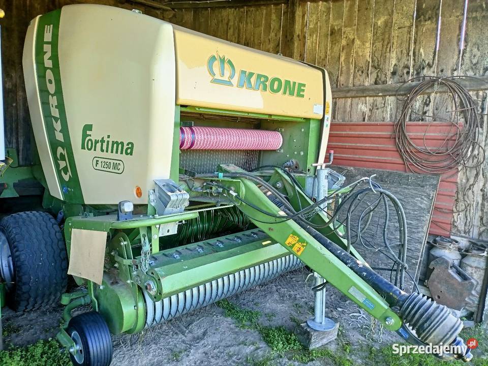 Sprzedam prasę belująca Krone Fortima F1250MC Owijanie sznurkiem Czaje
