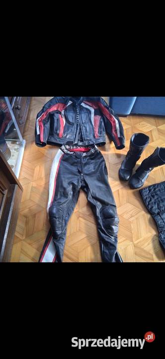 Kombinezon motocyklowy buty spodnie kurtka