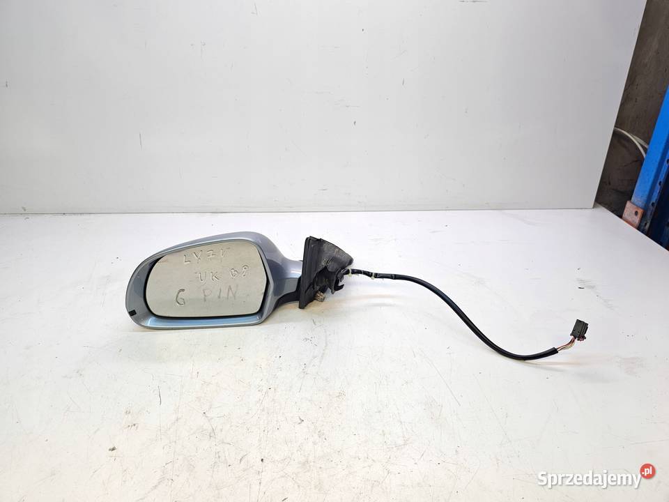 LUSTERKO LEWY PRZÓD AUDI A4 B8 LY7G UK 6 PIN