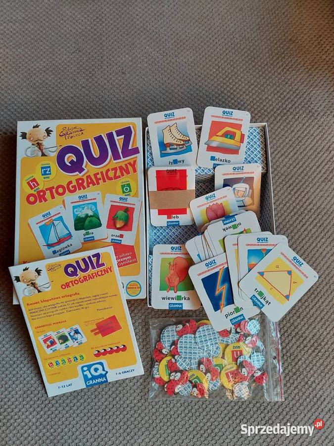 QUIZ ortograficzny Edukacyjne małopolskie