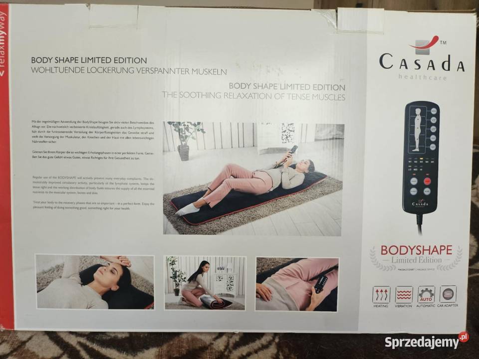 Mata masująca Body shape limited edition Casada Poznań sprzedam
