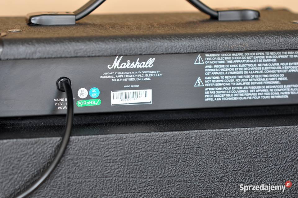 Wzmacniacz basowy Marshall combo MB15 Stan Szczecin