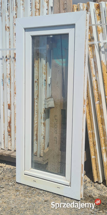 OKNO KacprzaK 62x136 OKNA Używane Plastikowe PCV Okna ścienne