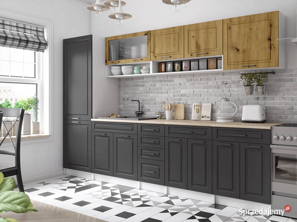 Kuchnia BIRGID 30 m GRAFIT MAT Brody