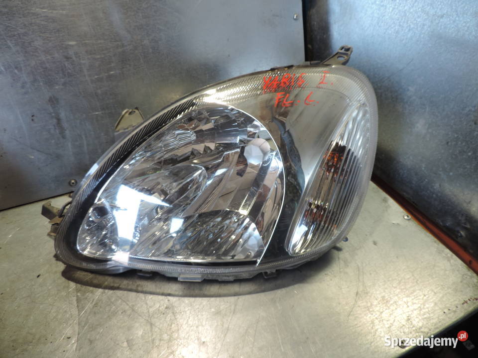 TOYOTA YARIS I 1 FL LAMPA LEWY PRZÓD PRZEDNIA małopolskie Nowy Sącz sprzedam