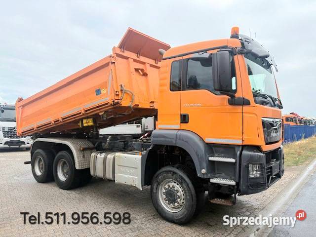 Man TGS wywrotka 6x6 3 stronny Warszawa