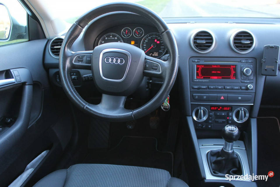 Audi A3 Sportback Benzyna Sportbec 164 Zadbana szary A3 Lubań