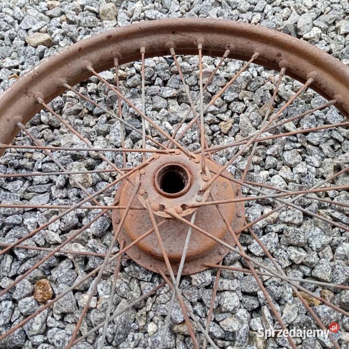 Koło przód WFM WSK SHL Pół bęben PRL Oława