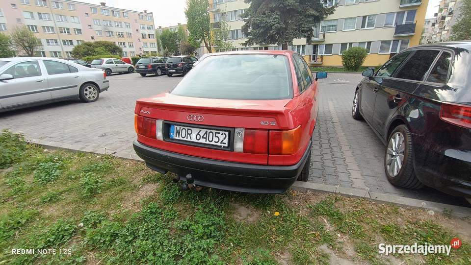 Audi 80 B3 18s 1991r LPG manualna Ostrów Mazowiecka