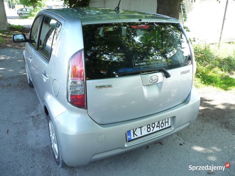 Daihatsu Sirion Pelny Automat Tarnow Sirion Tarnów