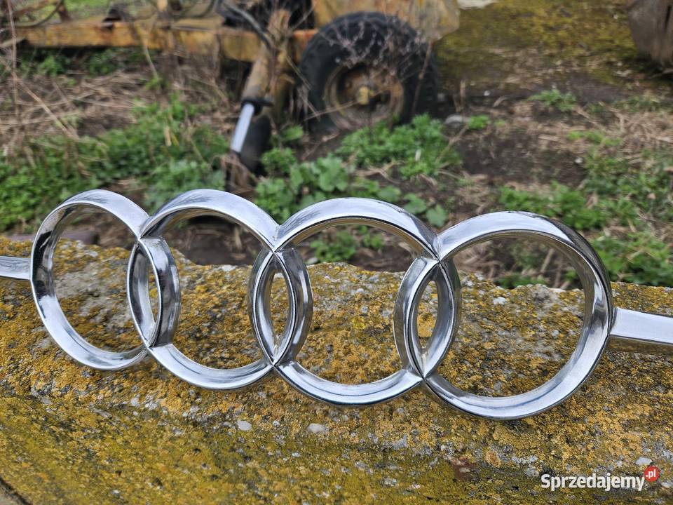 Logo Eblemant Znaczek Audi 100 C1 C2 Oryginał osobowe sprzedam