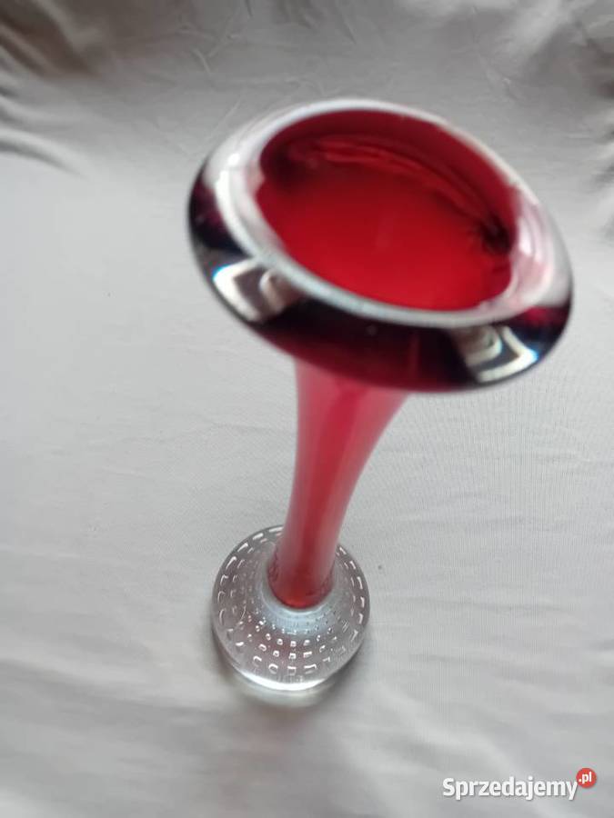 Wazon Vintage na 1 kwiat Aseda Glasbruk Szwecja Koźminek sprzedam