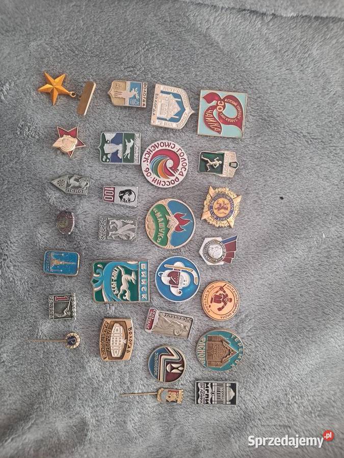 Odznaki radzieckiej produkcji inne starocie Głogów Małopolski