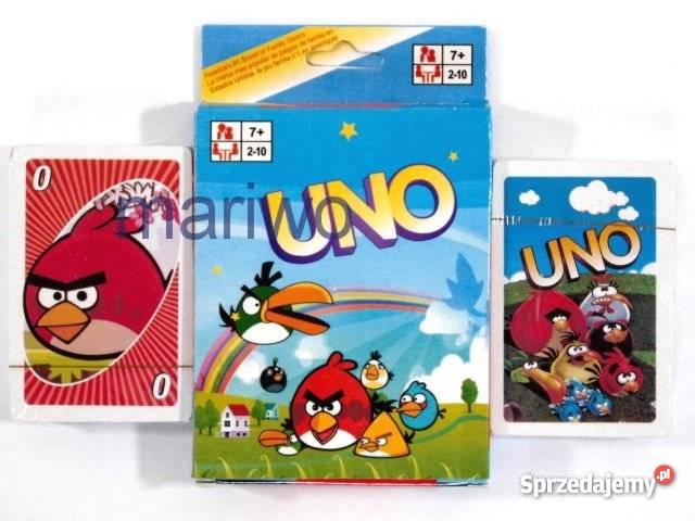 karty uno gra karciana angry birds dora miki spi