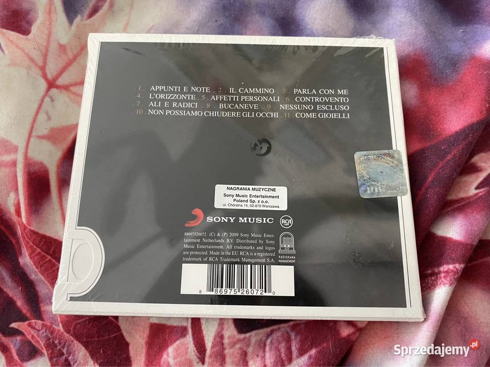 Eros Ramazzotti Ali E Radici wydanie polskie 1 płyta Gdynia