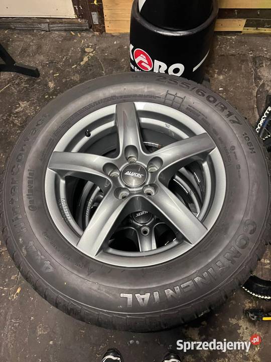 Alufelgi 17 Alutec z oponami Continental Augustów
