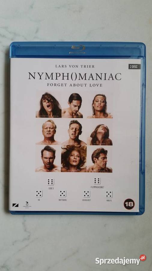 Bluray disc NYMPHOMANIAC VOL1 VOL2 LARS VON Puławy sprzedam