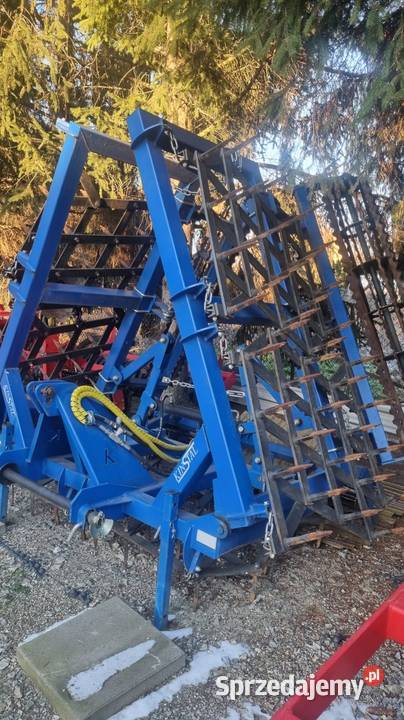 Brona Polowa z Wałkami hydrauliczne składana 6 m Ziębice sprzedam
