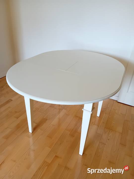 Stół biały okrągły NOVELLE Warszawa