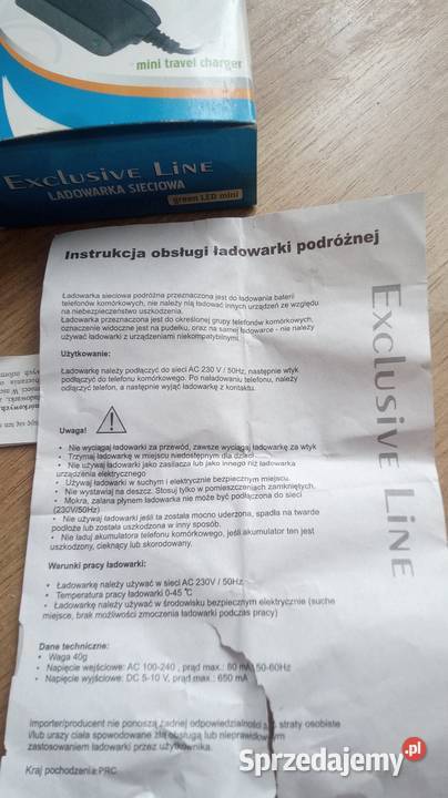 Ładowarka do telefonu sagem