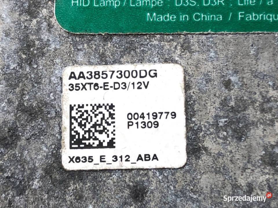 PRZETWORNICA XENON FORD MUSTANG V AA3857300DG