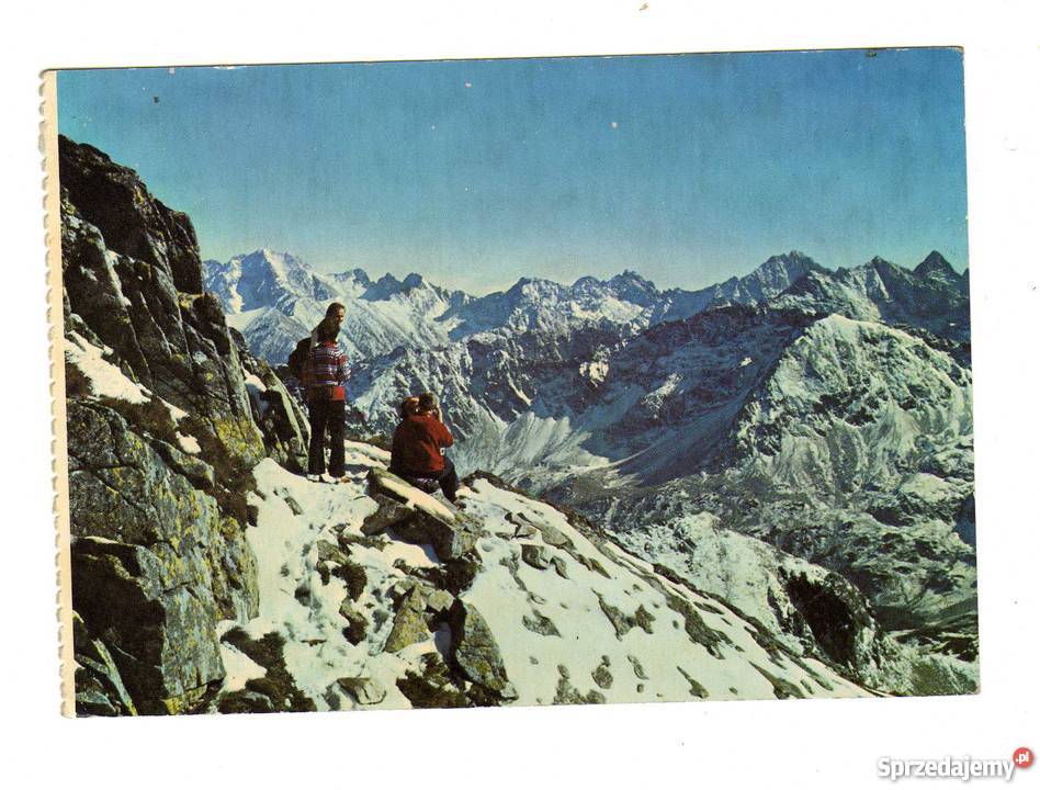 TATRY WYSOKIE WIDOK Z DROGI NA ŚWIANICĘ świętokrzyskie Krynki