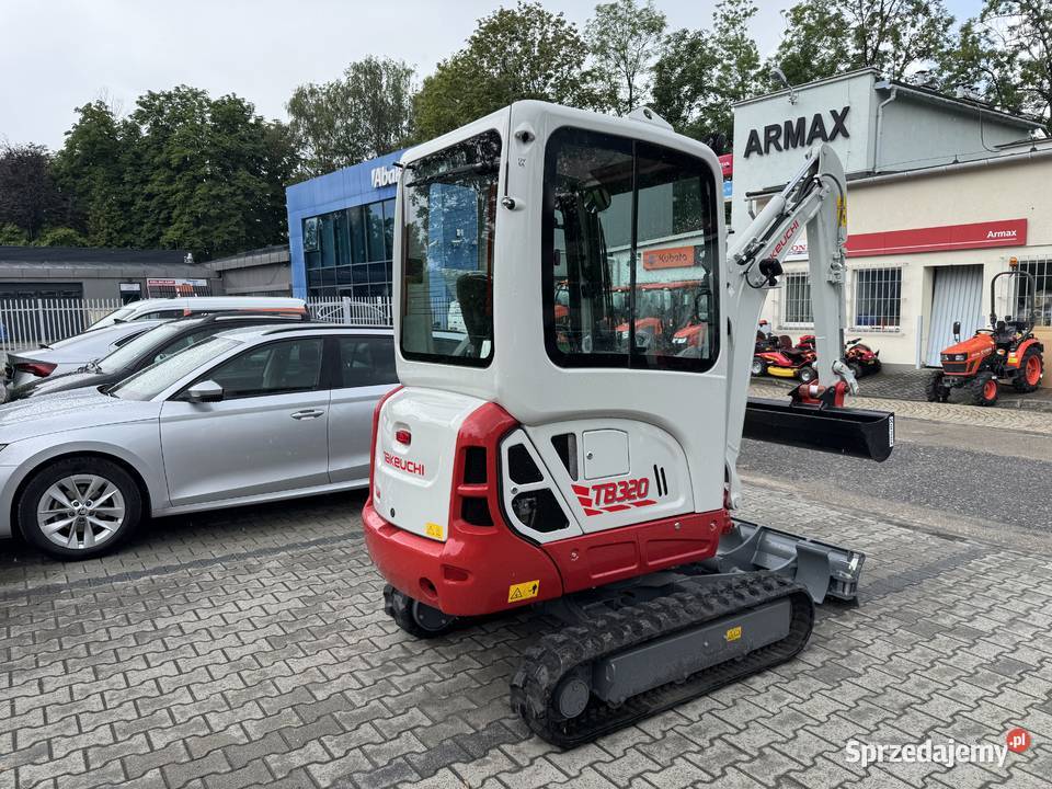 Minikoparka Takeuchi TB320 2 tony Nowa 0h Bielsko-Biała